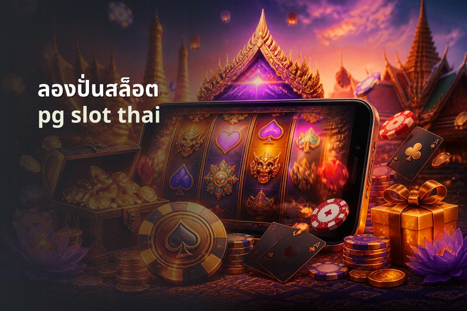 ลองปั่นสล็อต pg slot thai