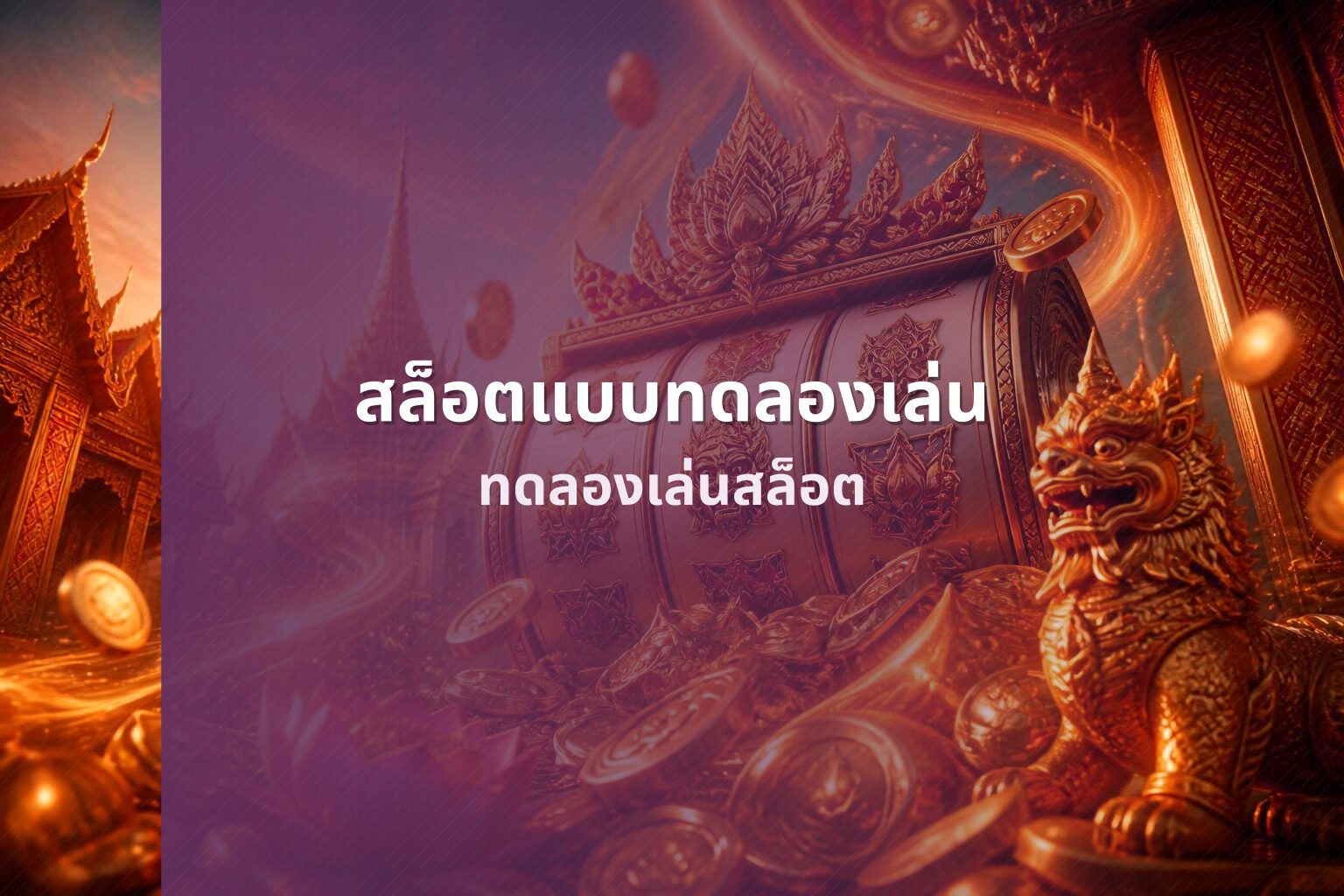 สล็อตแบบทดลองเล่น ทดลองเล่นสล็อต