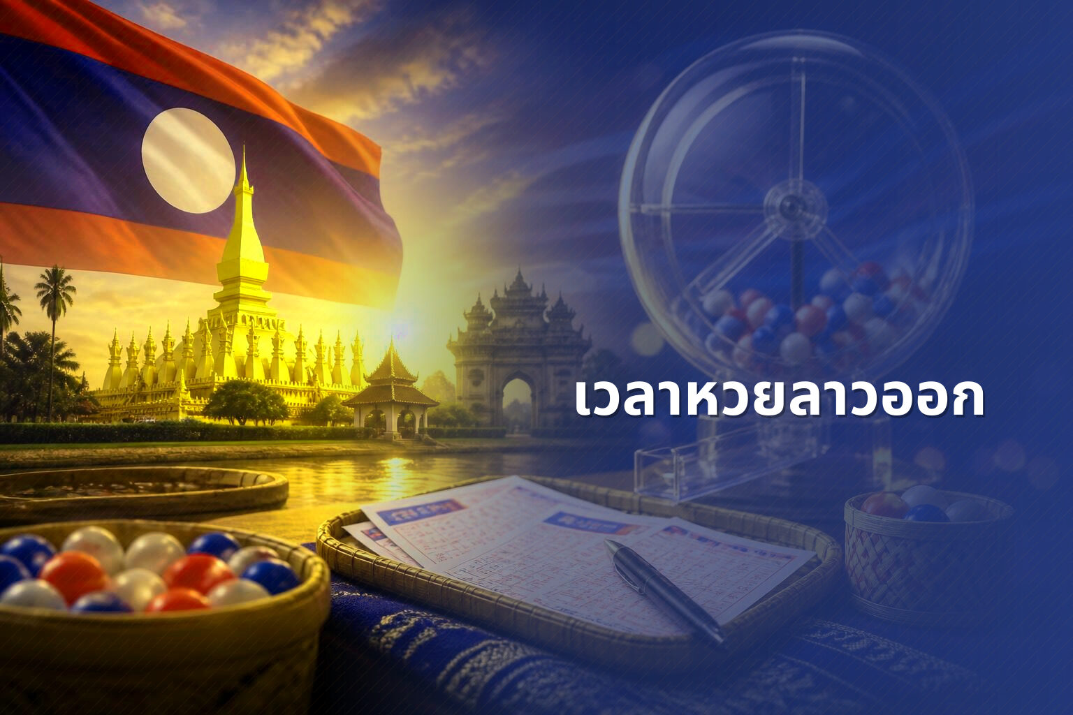 เวลาหวยลาวออก - lottery timing