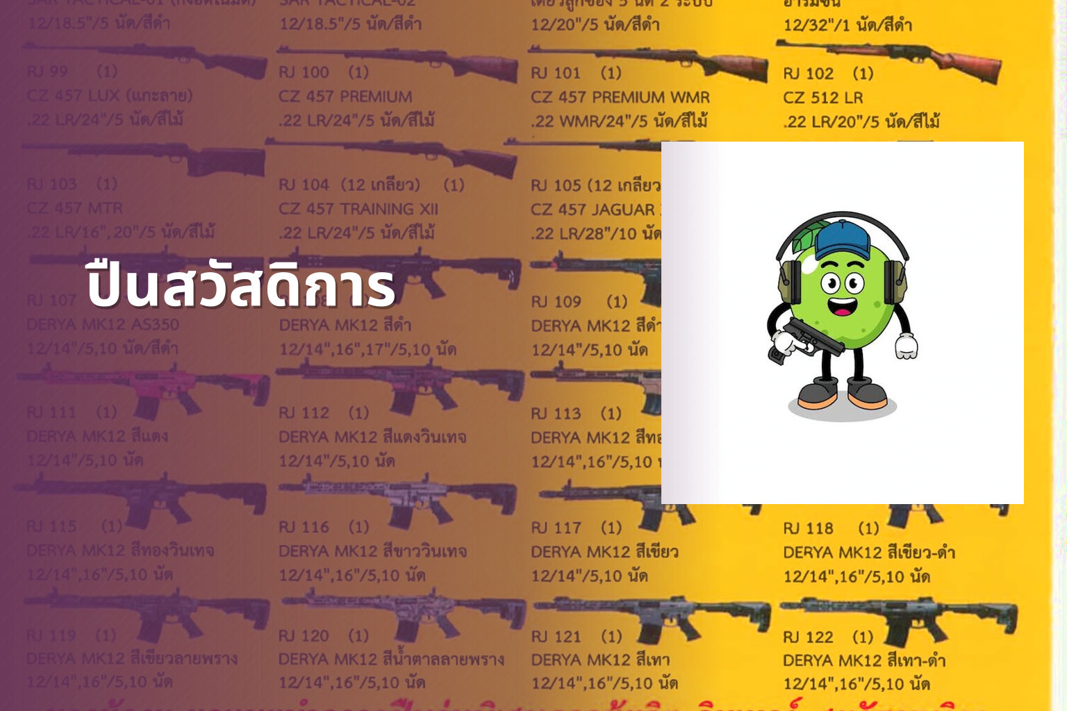 ปืนสวัสดิการ - government benefits