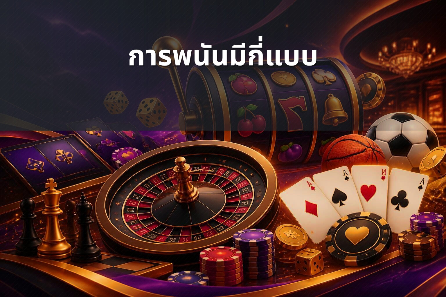 การพนันมีกี่แบบ - การพนัน