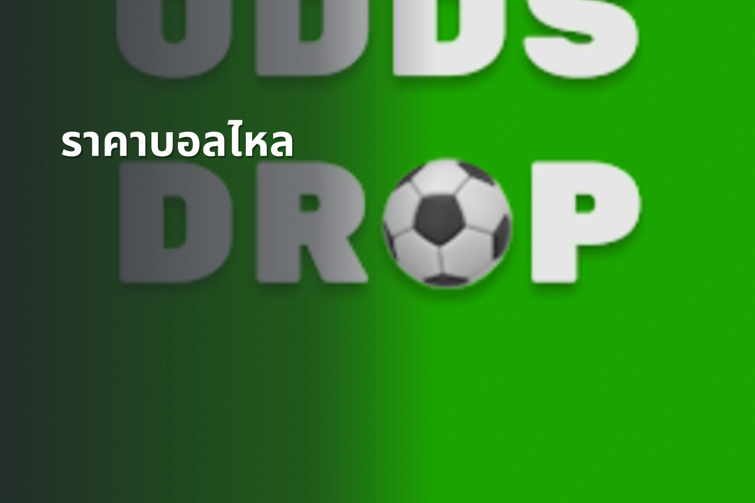 ราคาบอลไหล - football odds