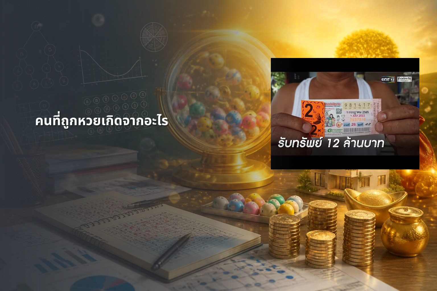 คนที่ถูกหวยเกิดจากอะไร - lottery winners