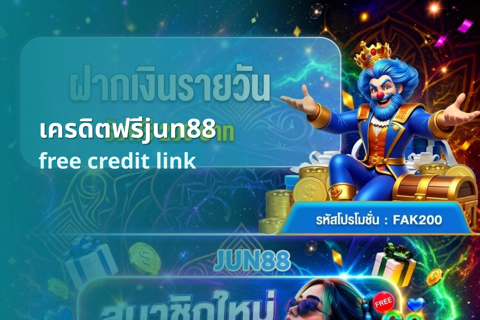เครดิตฟรีjun88 - jun88 free credit