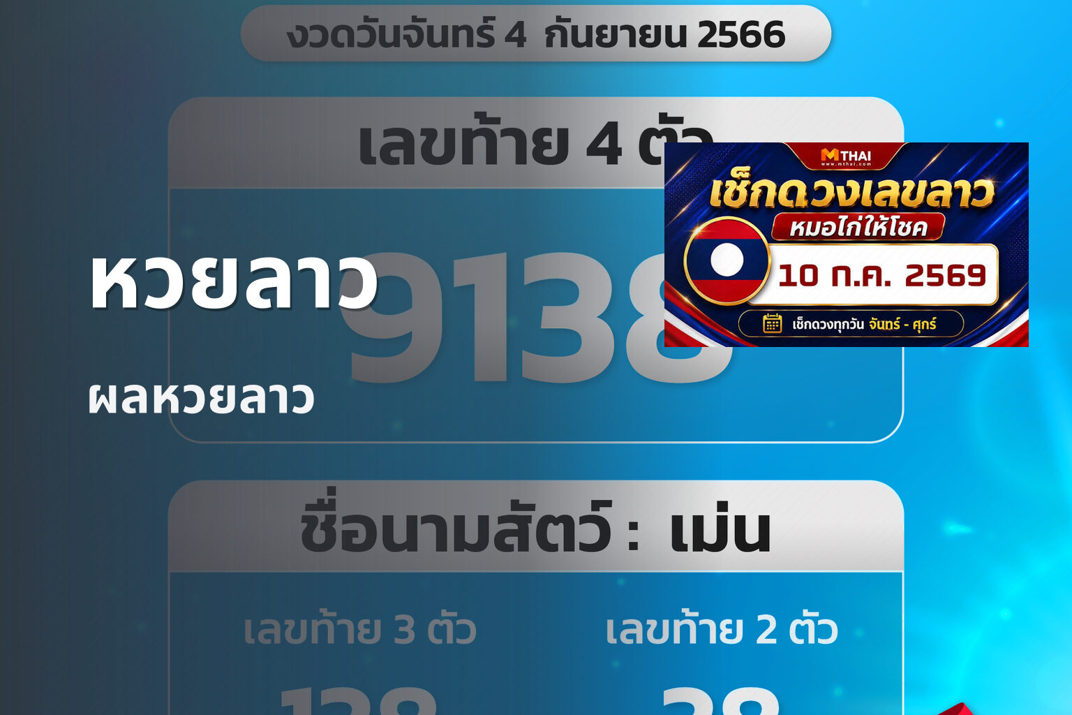 หวยลาว ผลหวยลาว