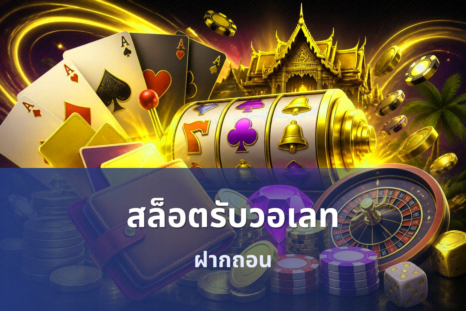 สล็อตรับวอเลท - payment service