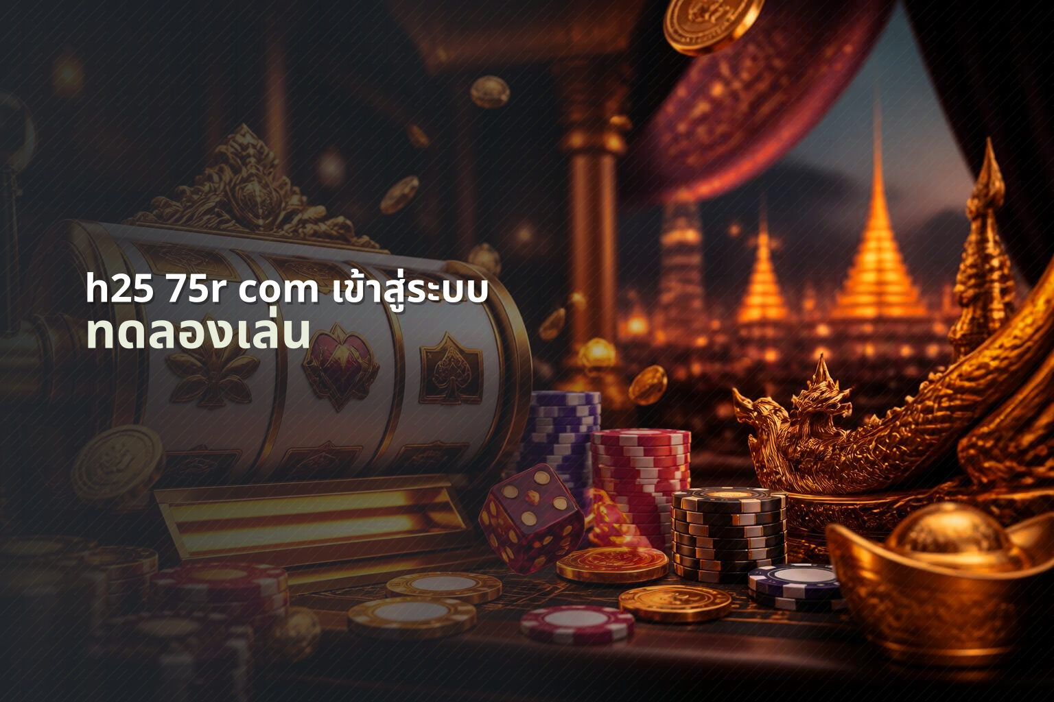 h25 75r com เข้าสู่ระบบ - online gaming platform