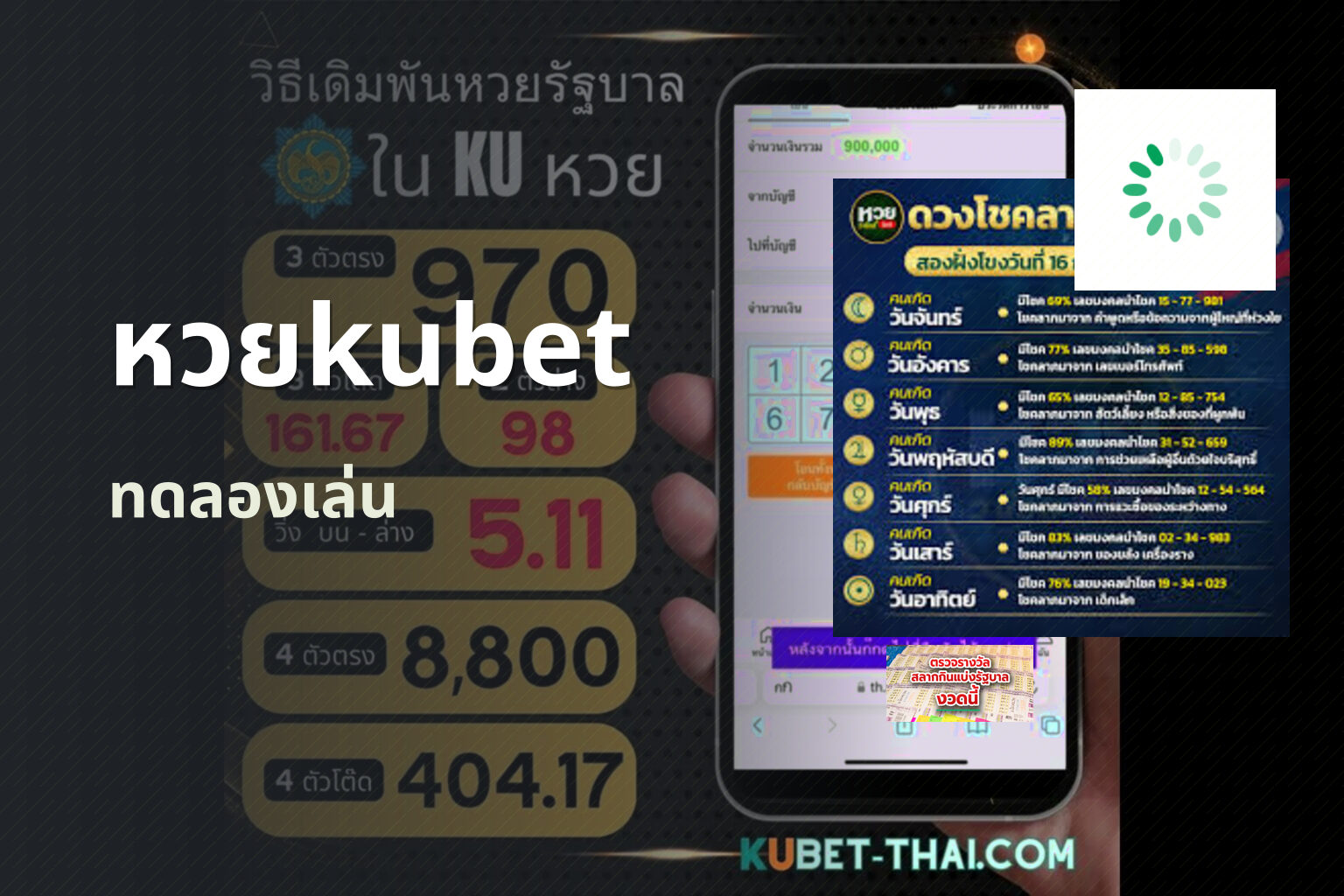 หวยkubet - lottery platform