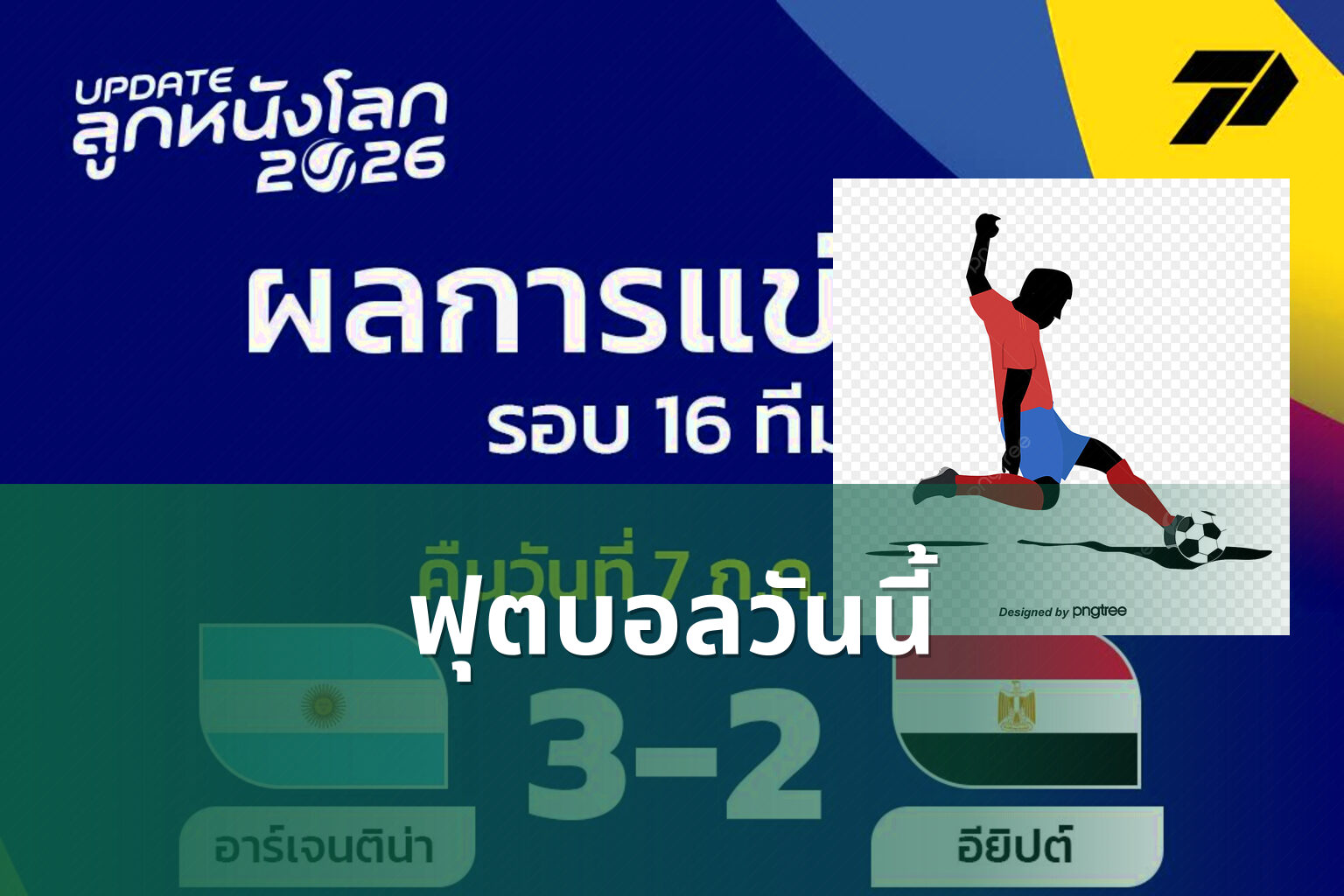 ฟุตบอลวันนี้ - football match updates