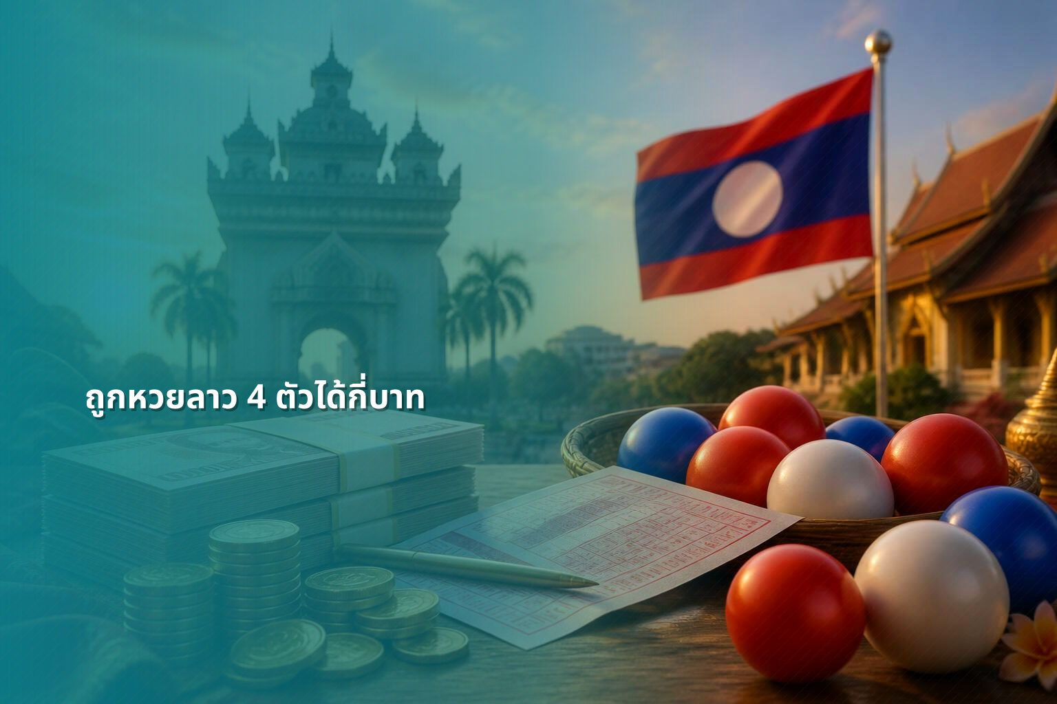 ถูกหวยลาว 4 ตัวได้กี่บาท - หวยลาว