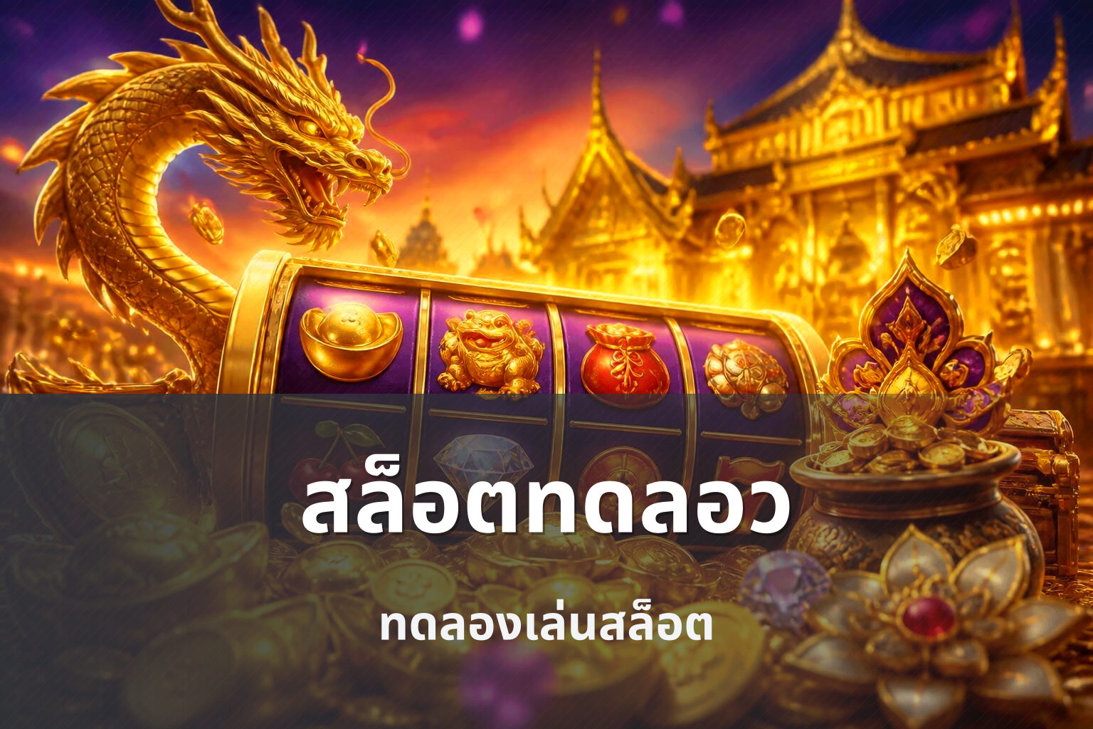 สล็อตทดลอว - online slot games