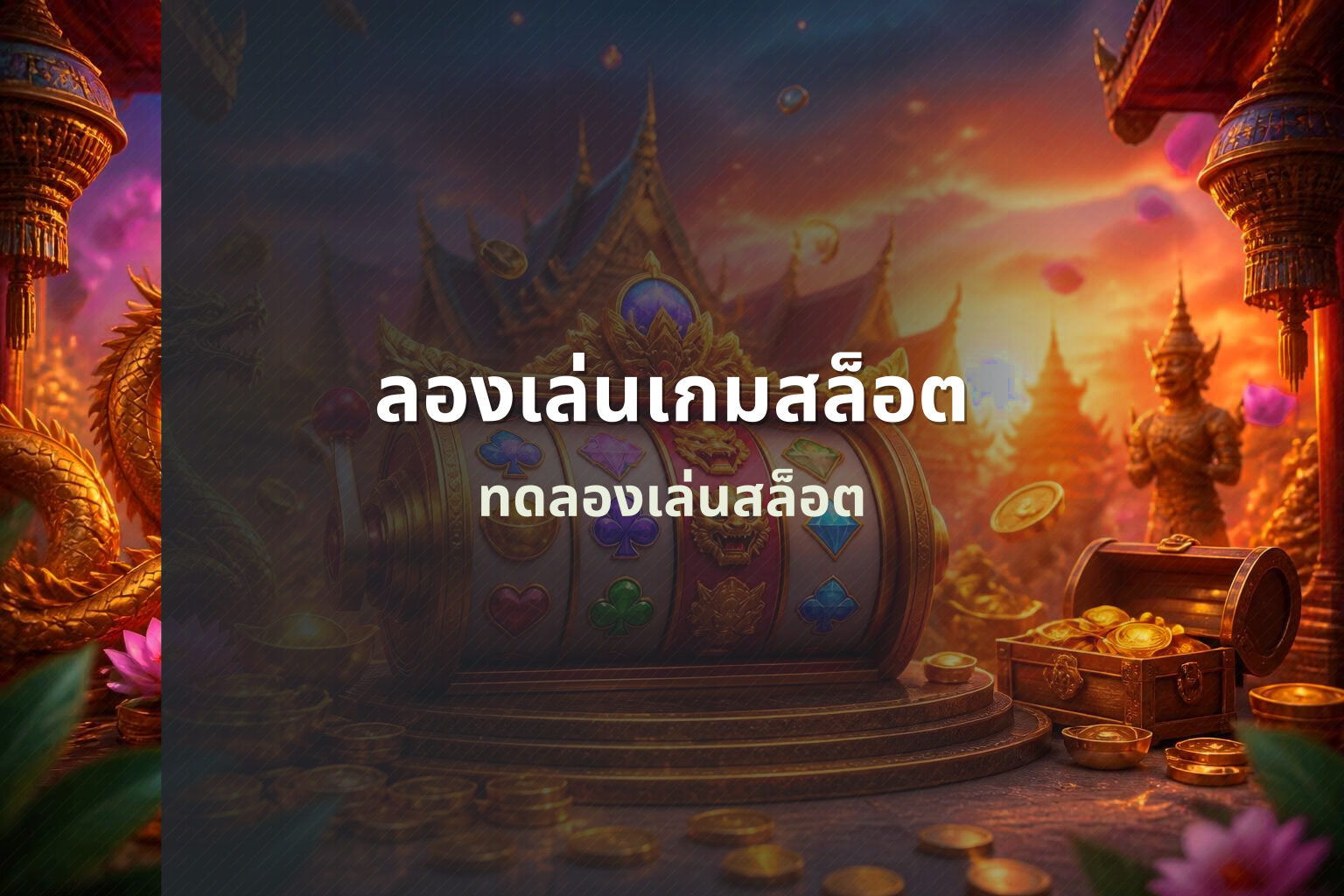 ลองเล่นเกมสล็อต ทดลองเล่นสล็อต
