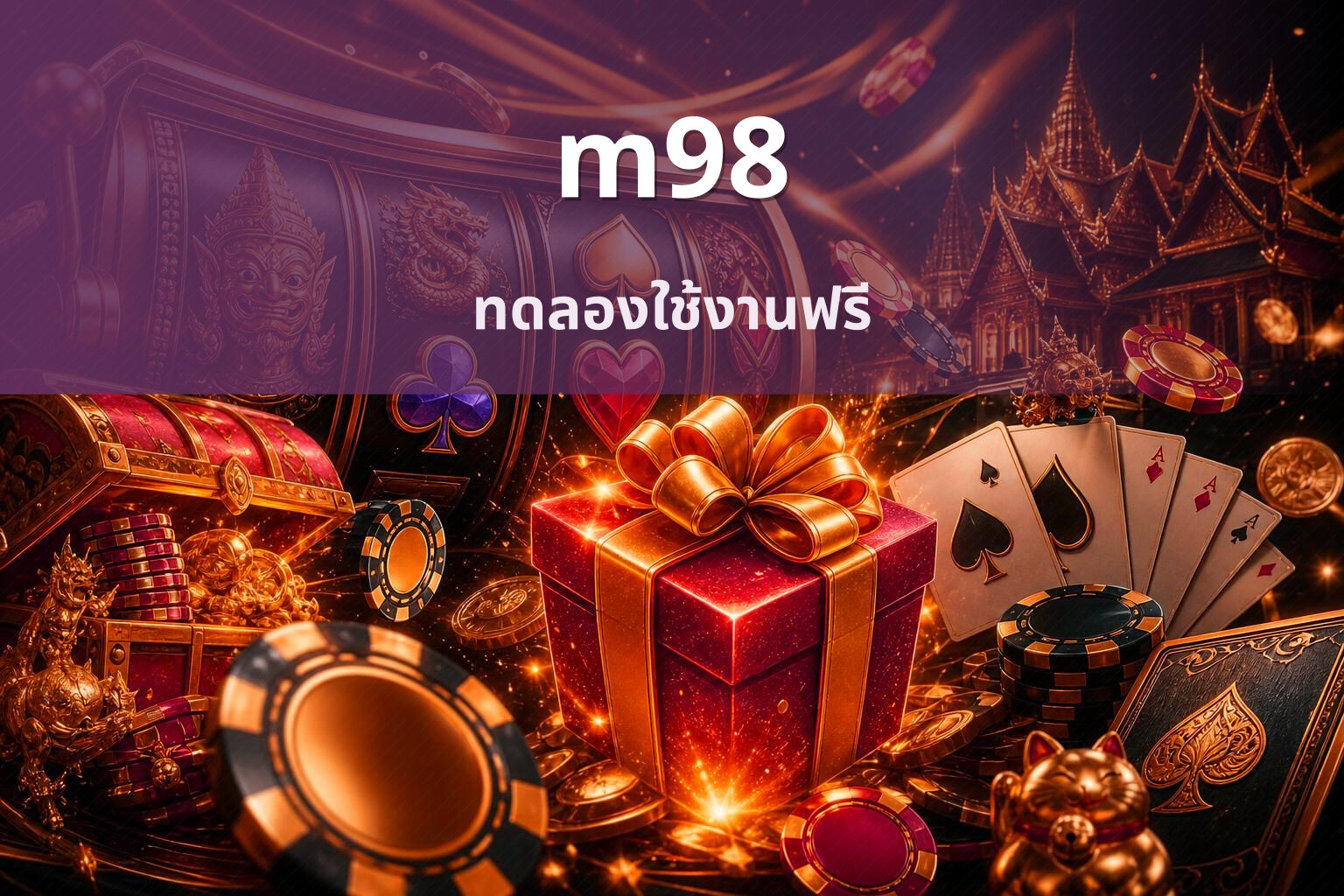m98 ทดลองใช้งานฟรี