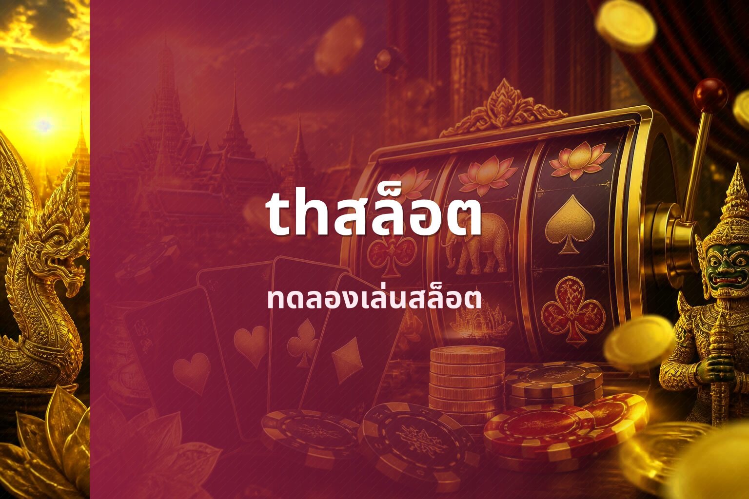 thสล็อต ทดลองเล่นสล็อต