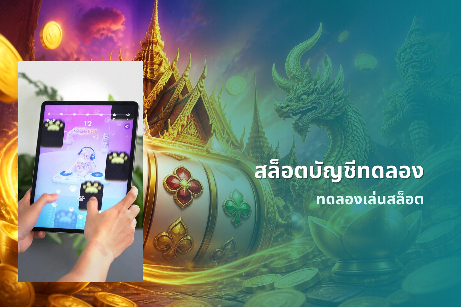 สล็อตบัญชีทดลอง ทดลองเล่นสล็อต