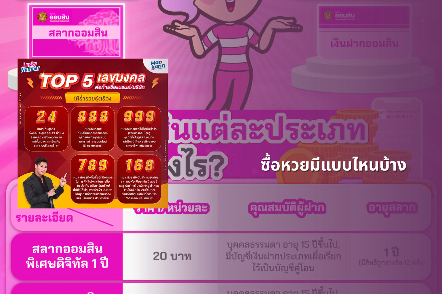 ซื้อหวยมีแบบไหนบ้าง - หวย