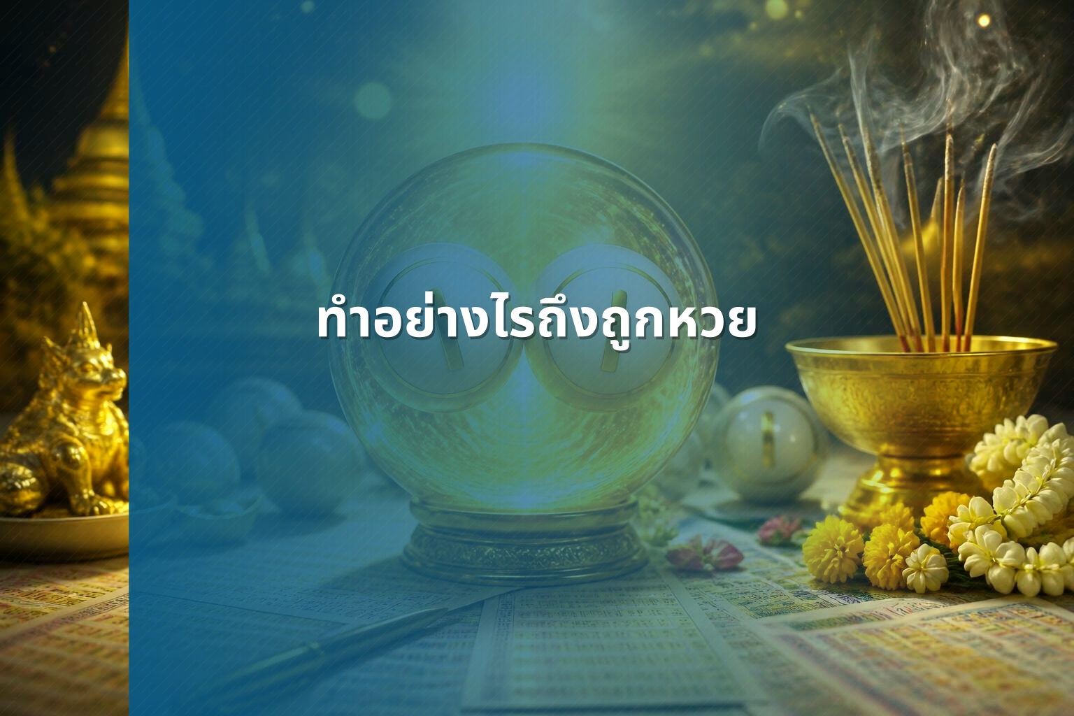 ทำอย่างไรถึงถูกหวย - หวย
