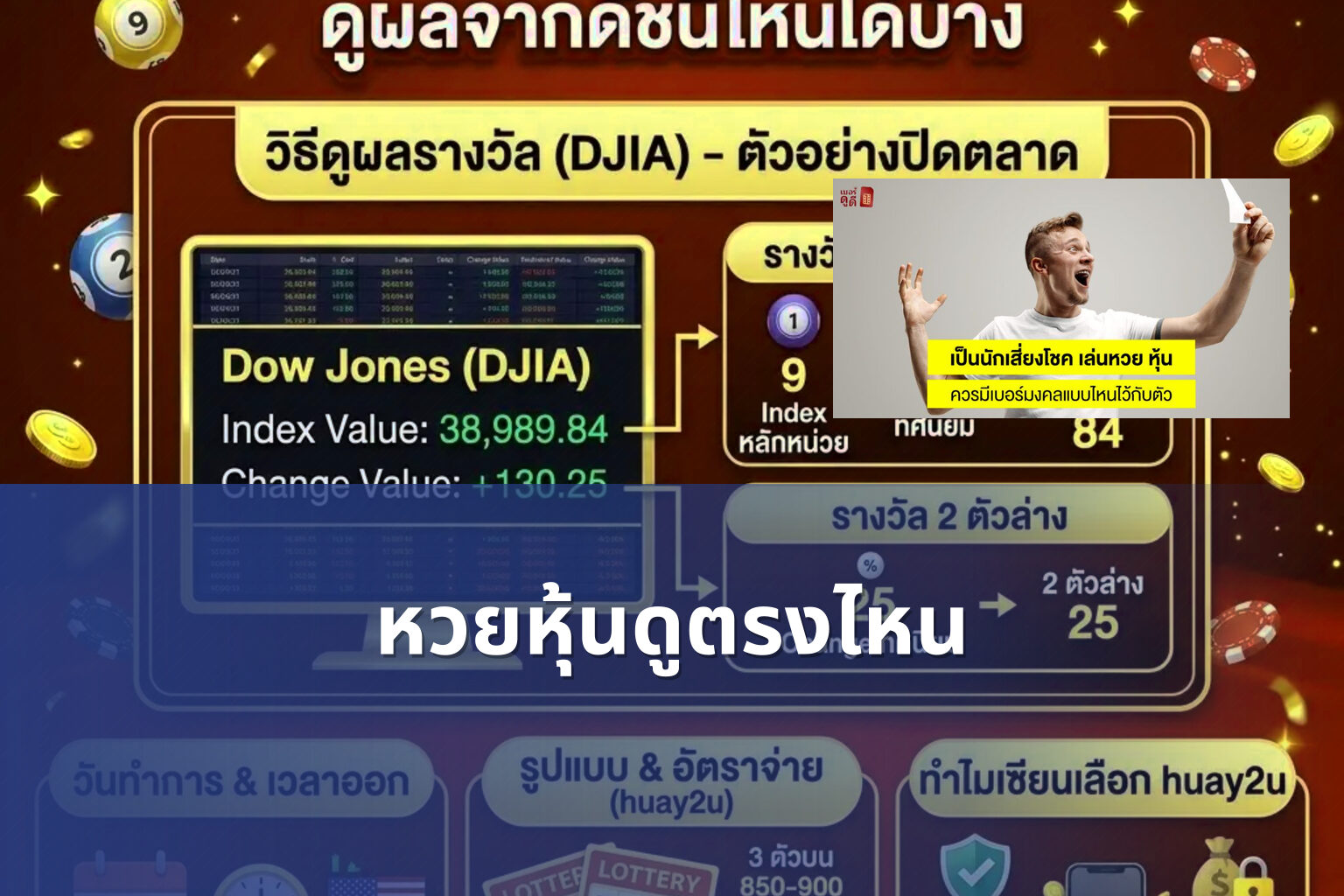 หวยหุ้นดูตรงไหน - หวยหุ้น