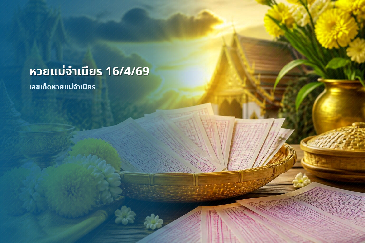 หวยแม่จำเนียร 16/4/69 - หวย