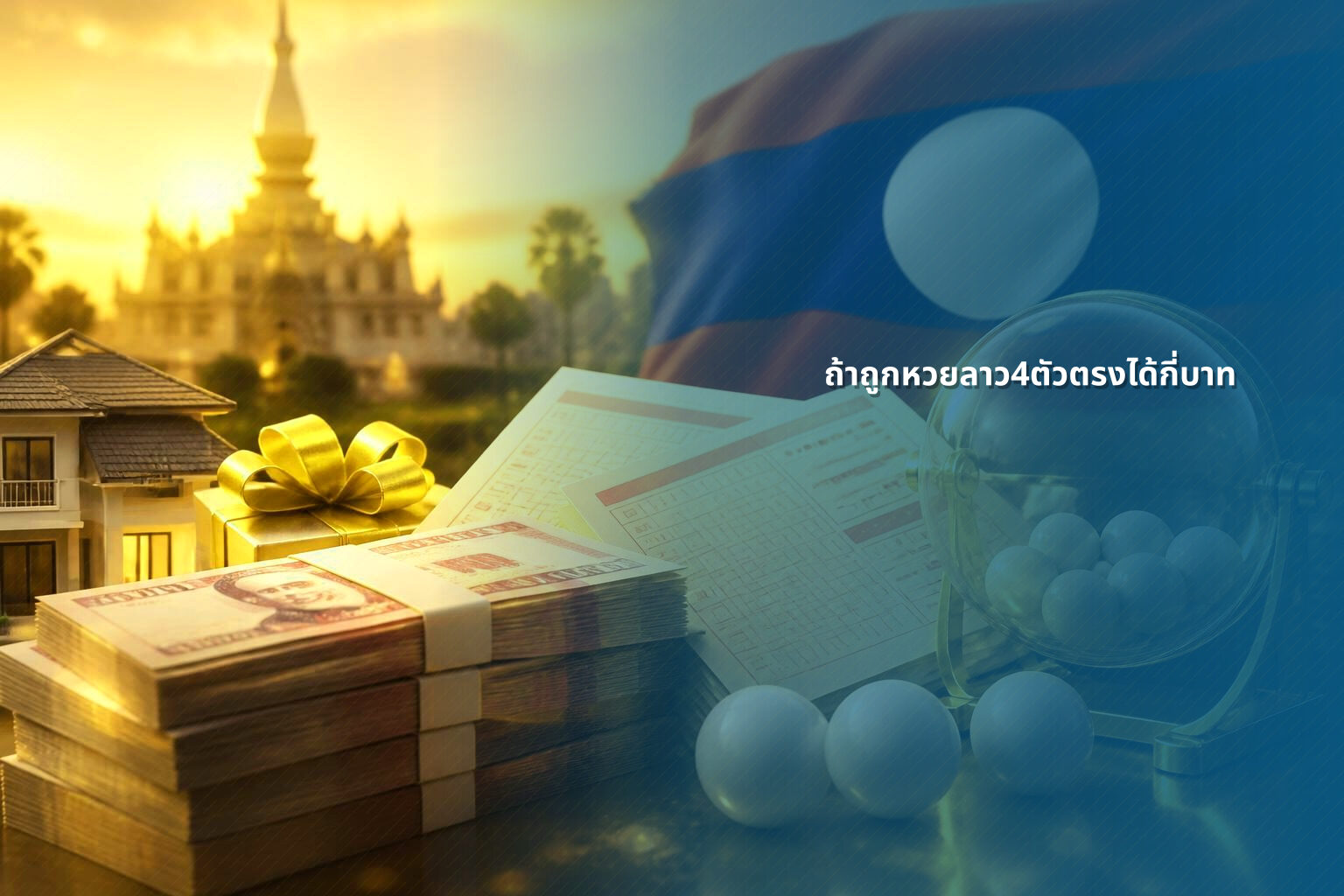 ถ้าถูกหวยลาว4ตัวตรงได้กี่บาท - lottery winnings