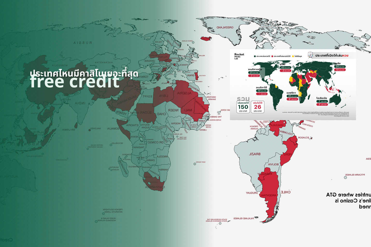ประเทศไหนมีคาสิโนเยอะที่สุด free credit