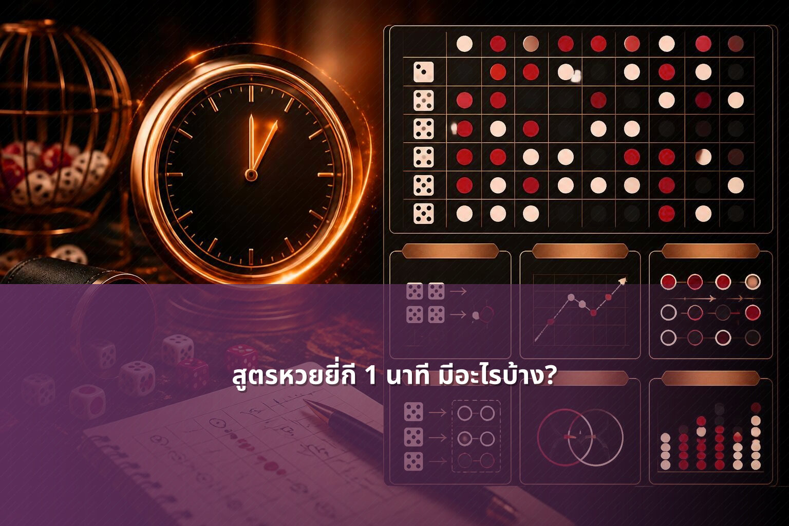 สูตรหวยยี่กี 1 นาที มีอะไรบ้าง? - หวยยี่กี