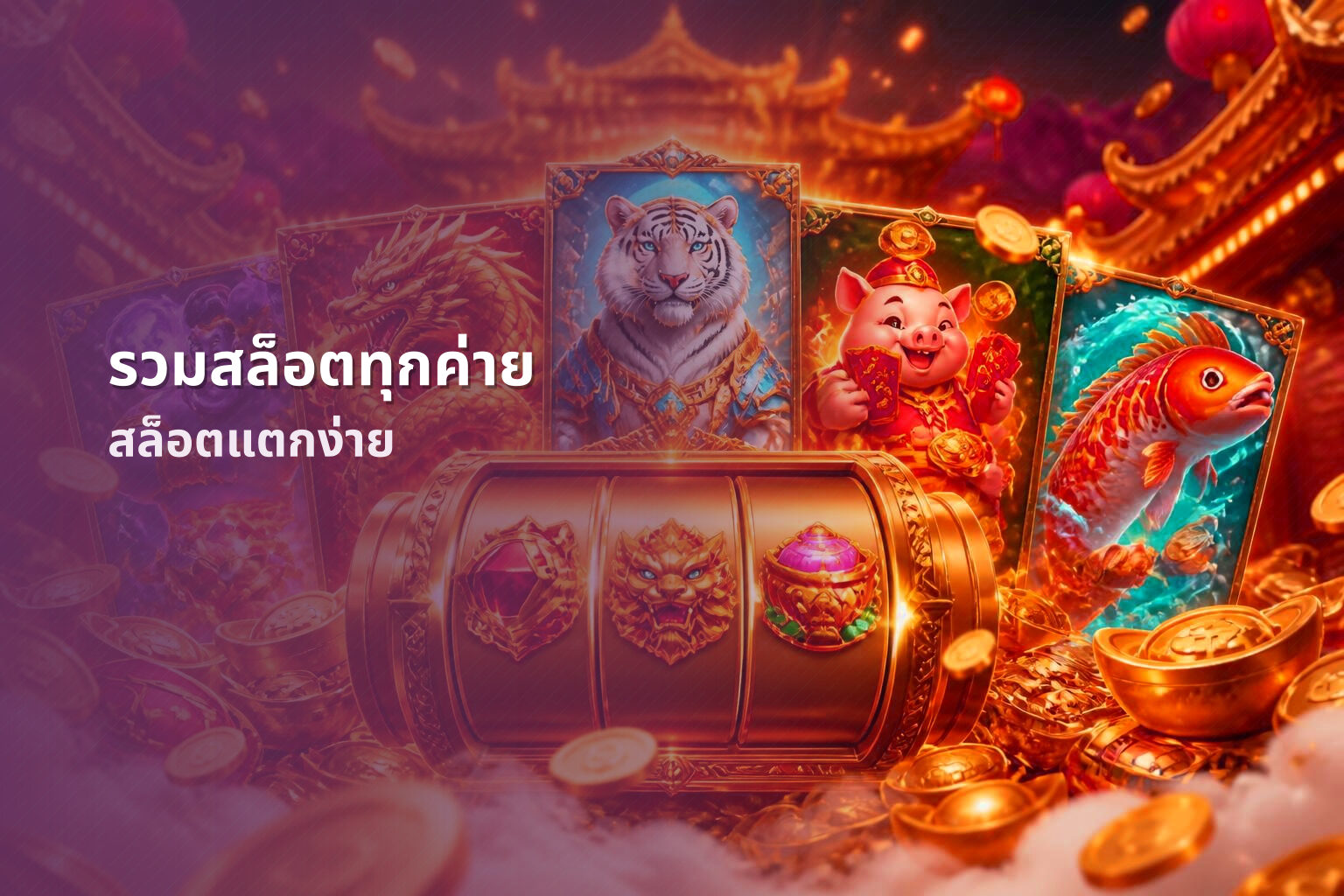 รวมสล็อตทุกค่าย - slot games