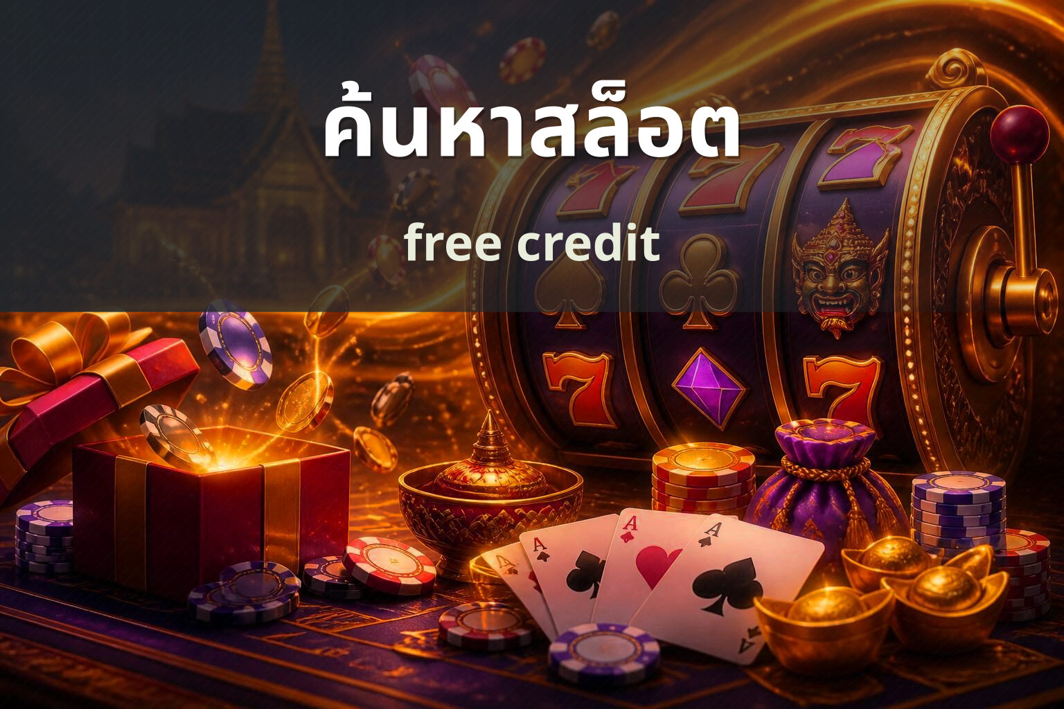 ค้นหาสล็อต free credit