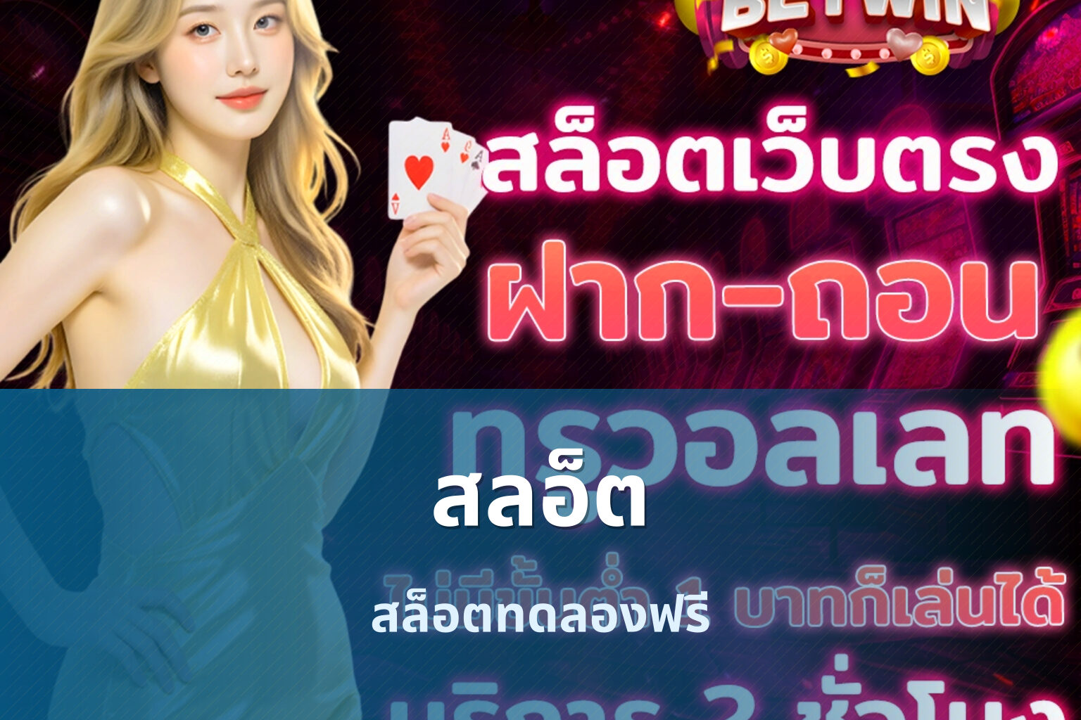 สลอ็ต สล็อตทดลองฟรี