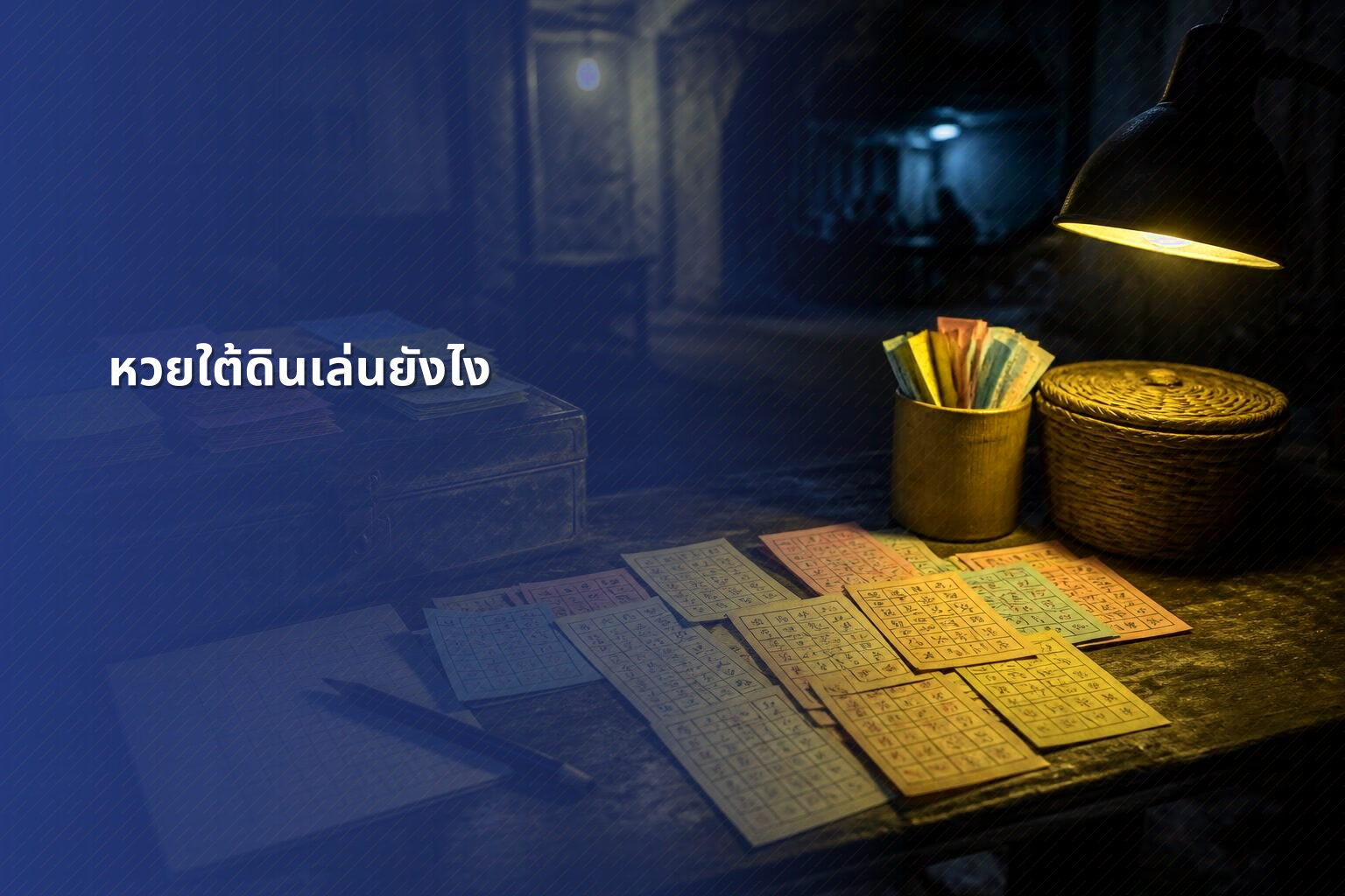 หวยใต้ดินเล่นยังไง - หวยใต้ดิน