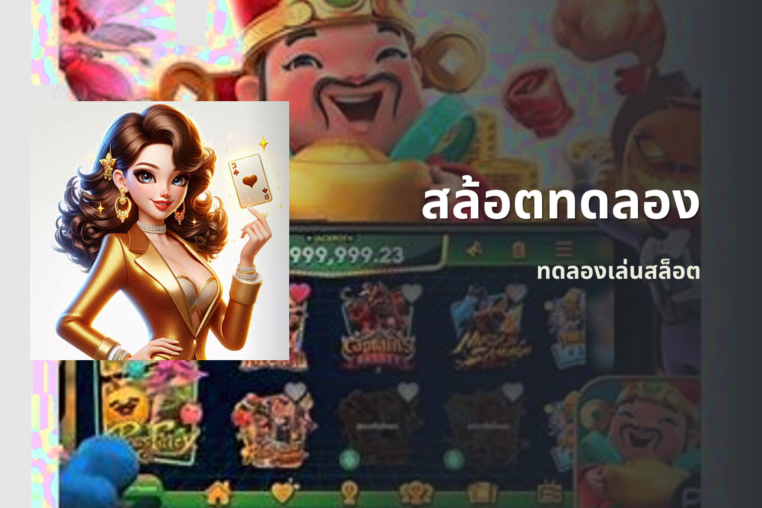 สล้อตทดลอง ทดลองเล่นสล็อต