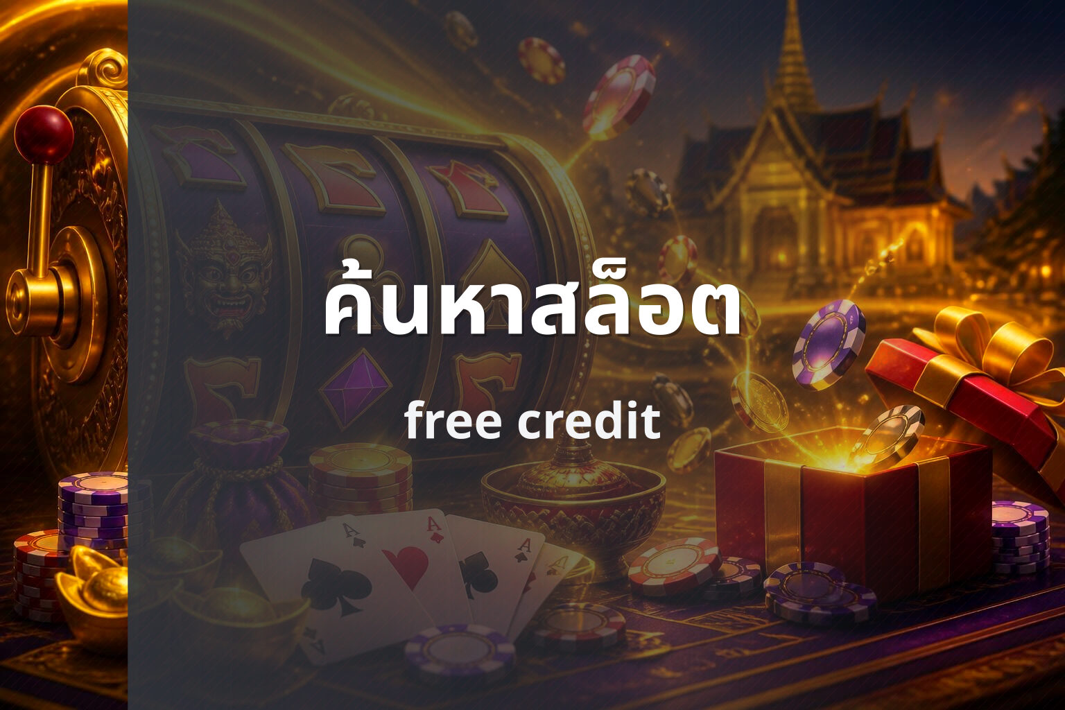 ค้นหาสล็อต free credit