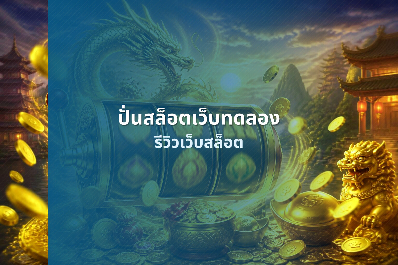 ปั่นสล็อตเว็บทดลอง รีวิวเว็บสล็อต