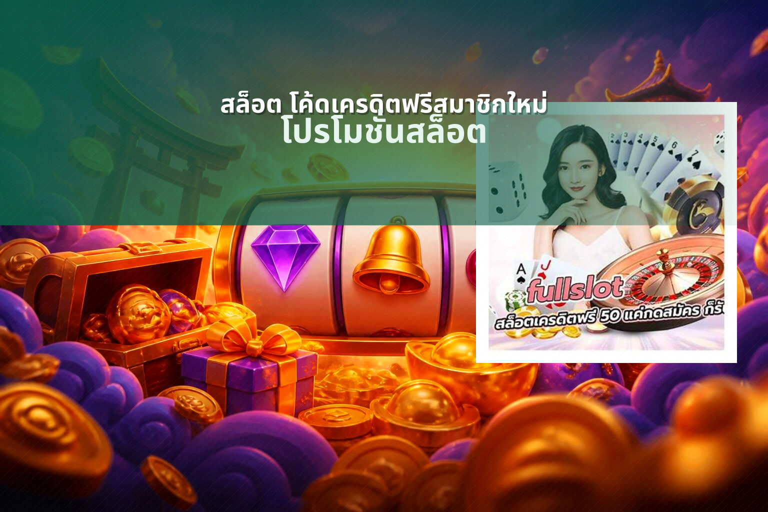 สล็อต โค้ดเครดิตฟรีสมาชิกใหม่ - slot promotions