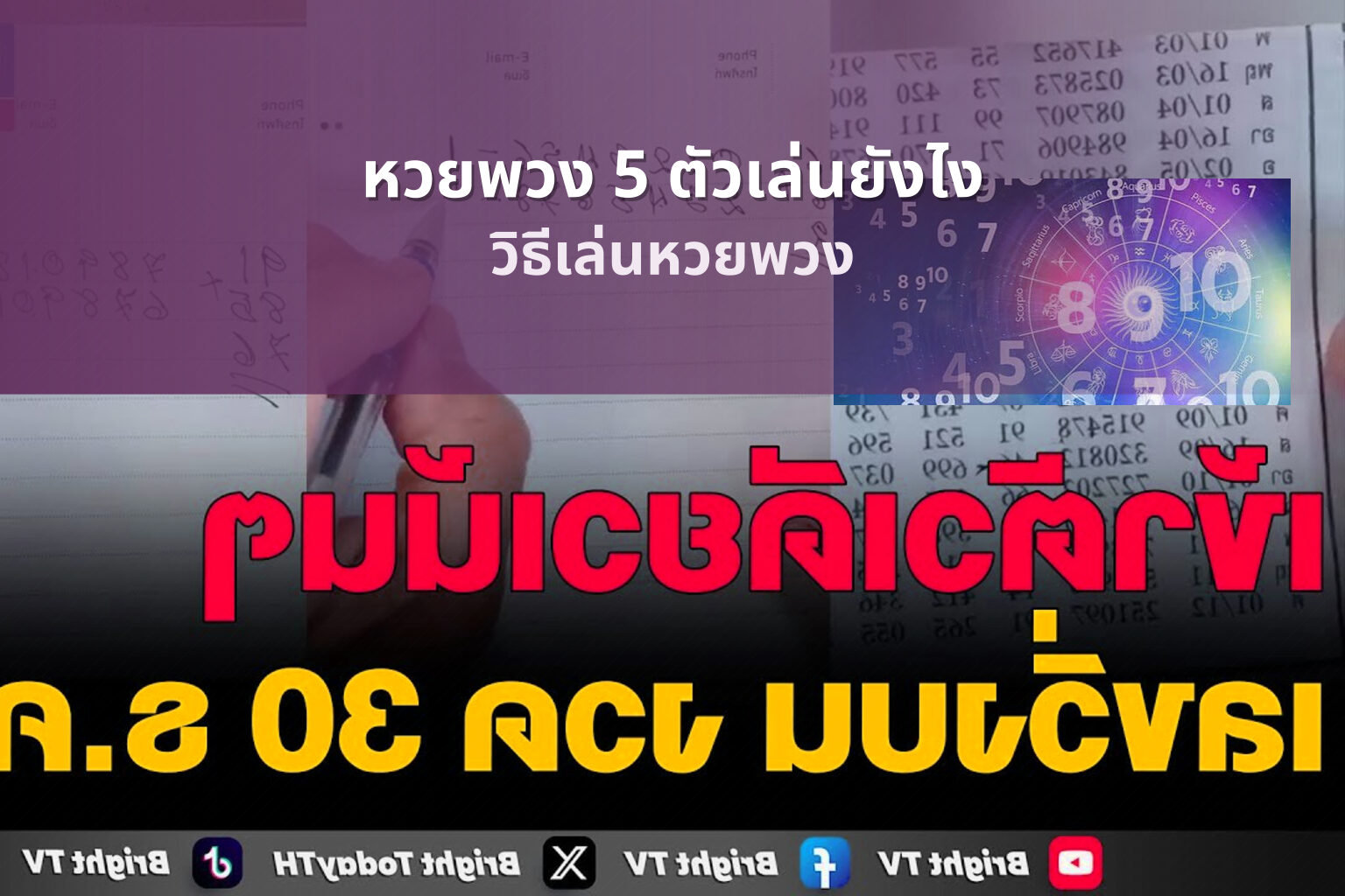 หวยพวง 5 ตัวเล่นยังไง - หวยพวง
