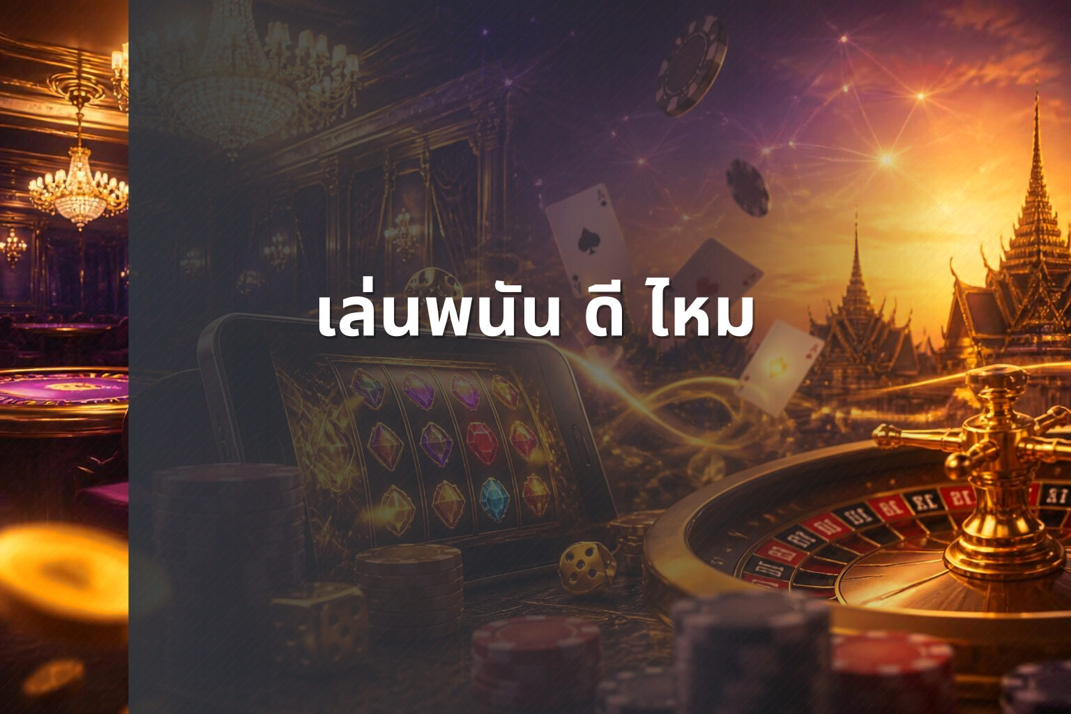 เล่นพนัน ดี ไหม - การพนัน