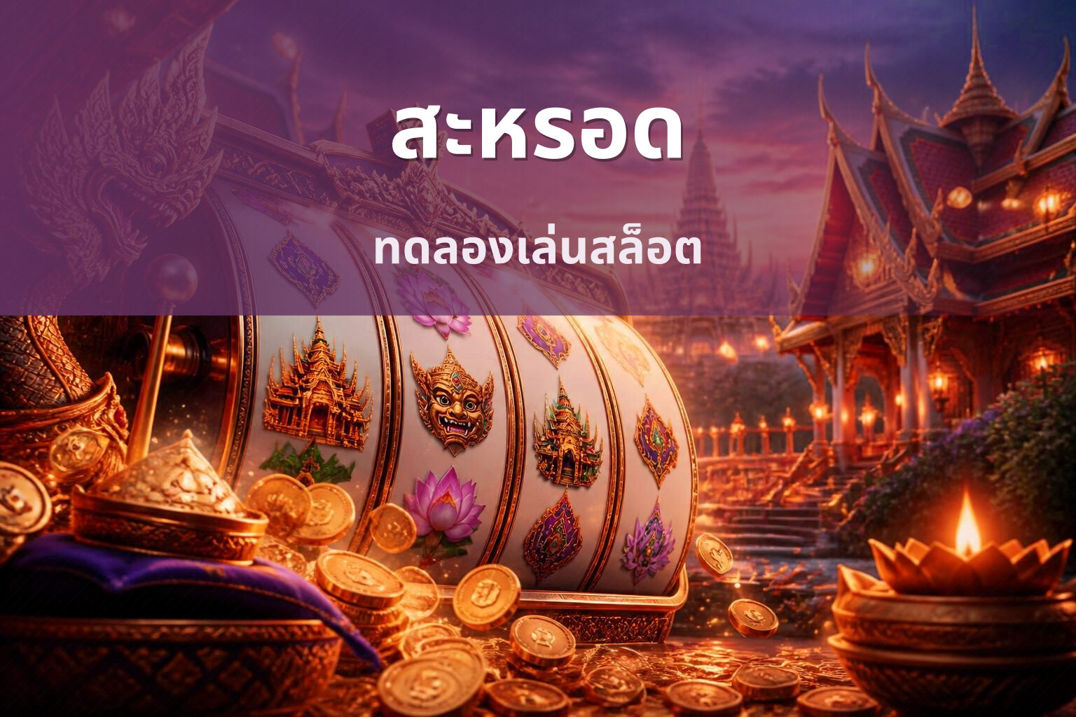 สะหรอด ทดลองเล่นสล็อต
