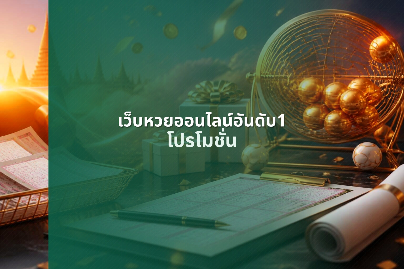 เว็บหวยออนไลน์อันดับ1 - online lottery service