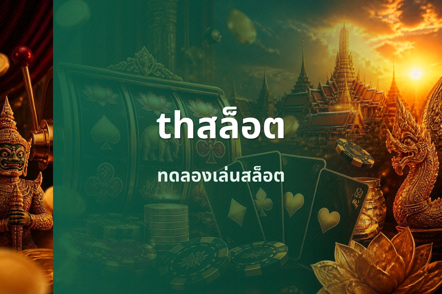 thสล็อต - slot game