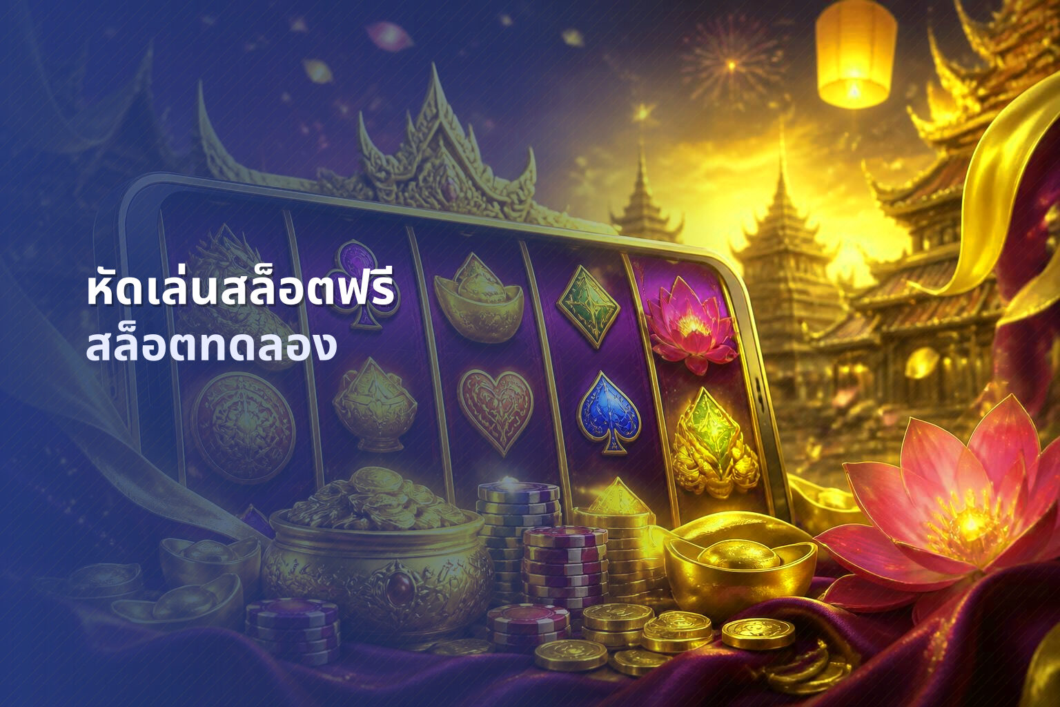 หัดเล่นสล็อตฟรี - slot games