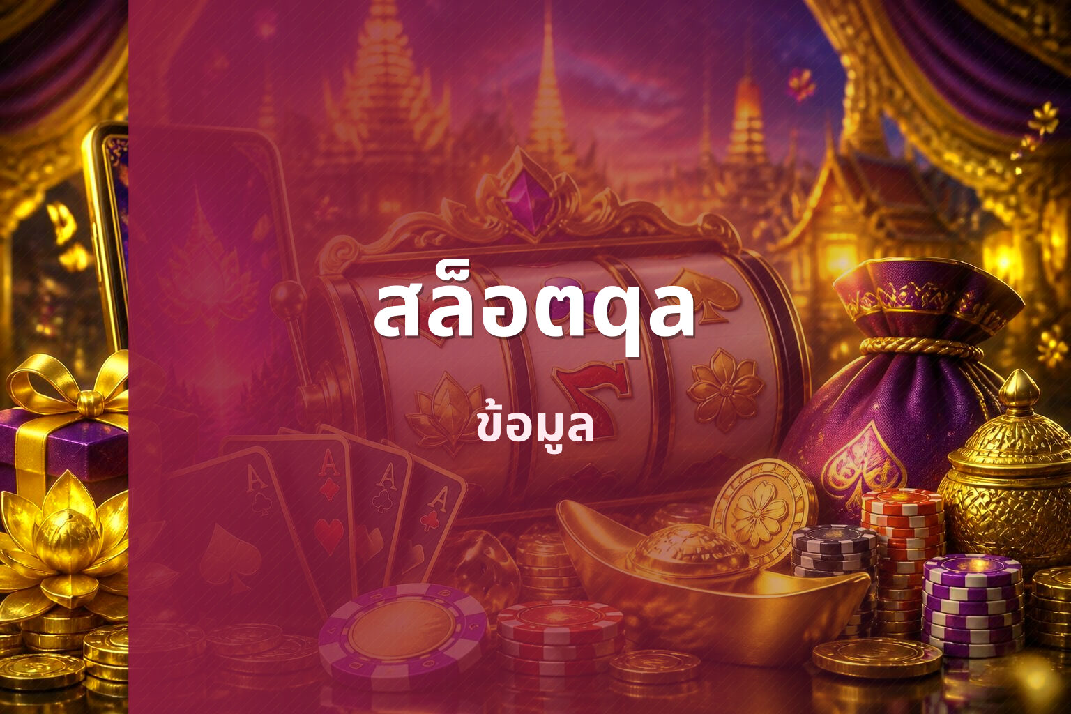 สล็อตqa ข้อมูล