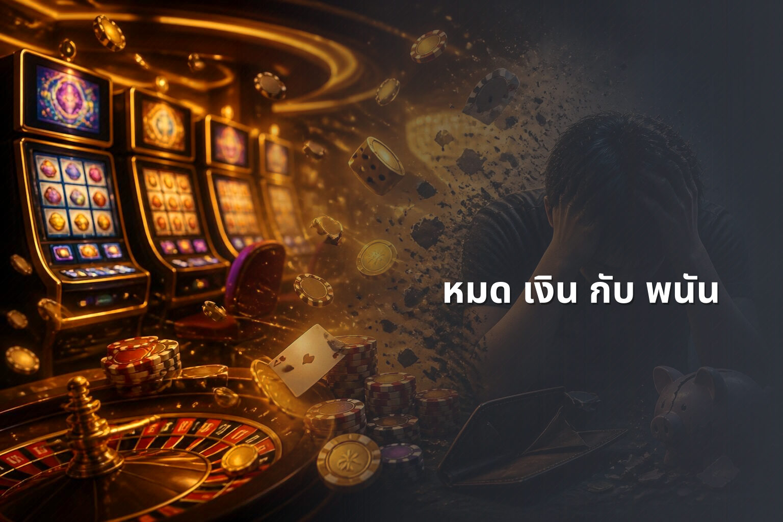 หมด เงิน กับ พนัน - การพนัน