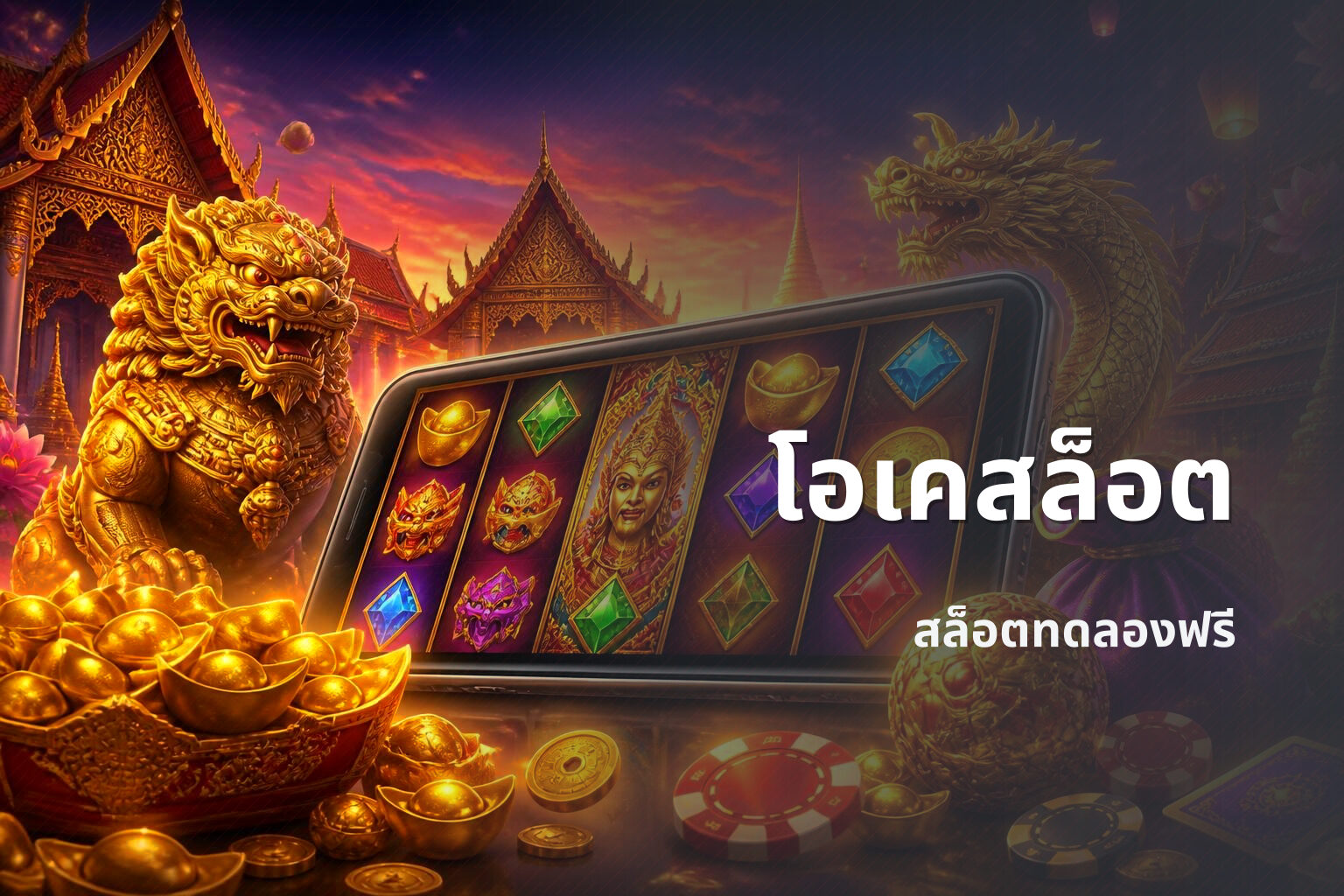 โอเคสล็อต สล็อตทดลองฟรี