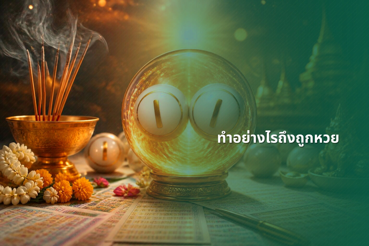 ทำอย่างไรถึงถูกหวย - หวย