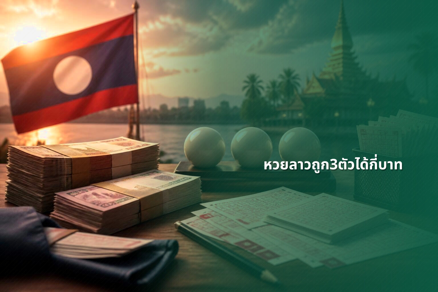 หวยลาวถูก3ตัวได้กี่บาท - lottery payout information