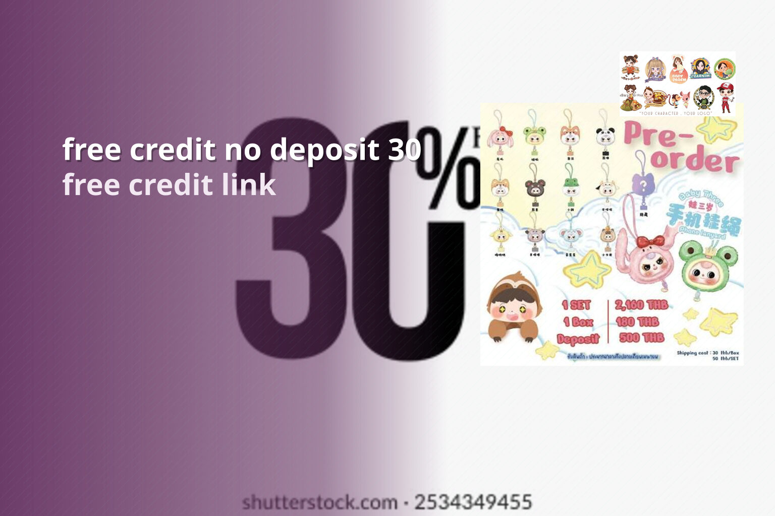 free credit no deposit 30 - promotions