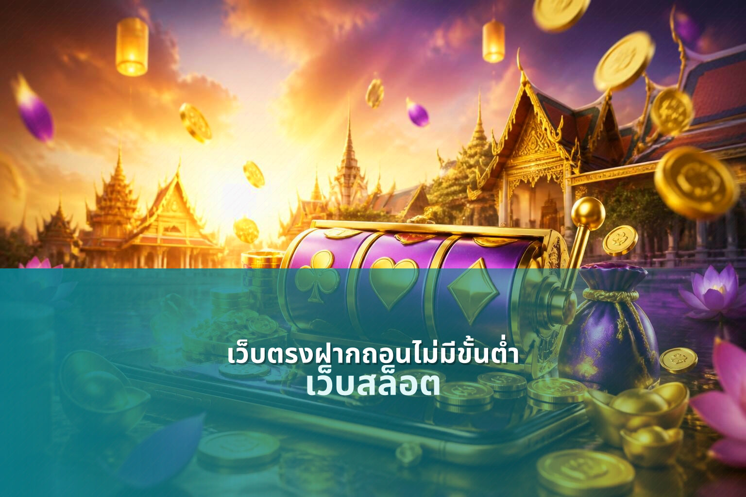 เว็บตรงฝากถอนไม่มีขั้นต่ํา เว็บสล็อต