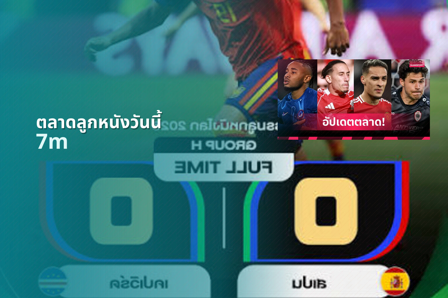 ตลาดลูกหนังวันนี้ 7m