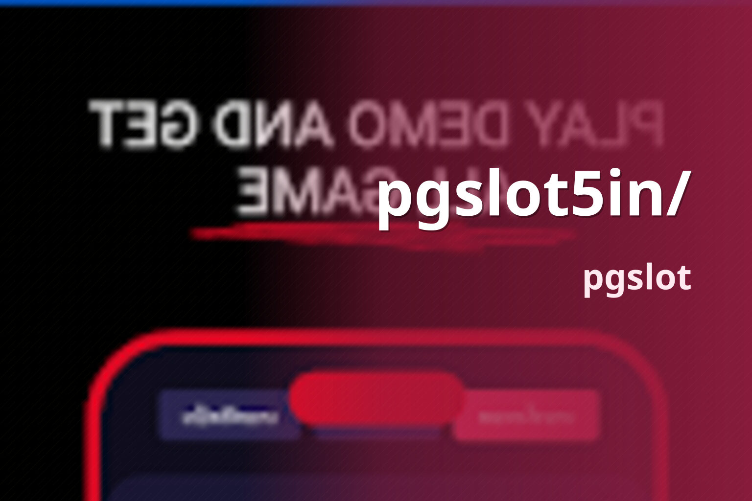 pgslot5in/ pgslot