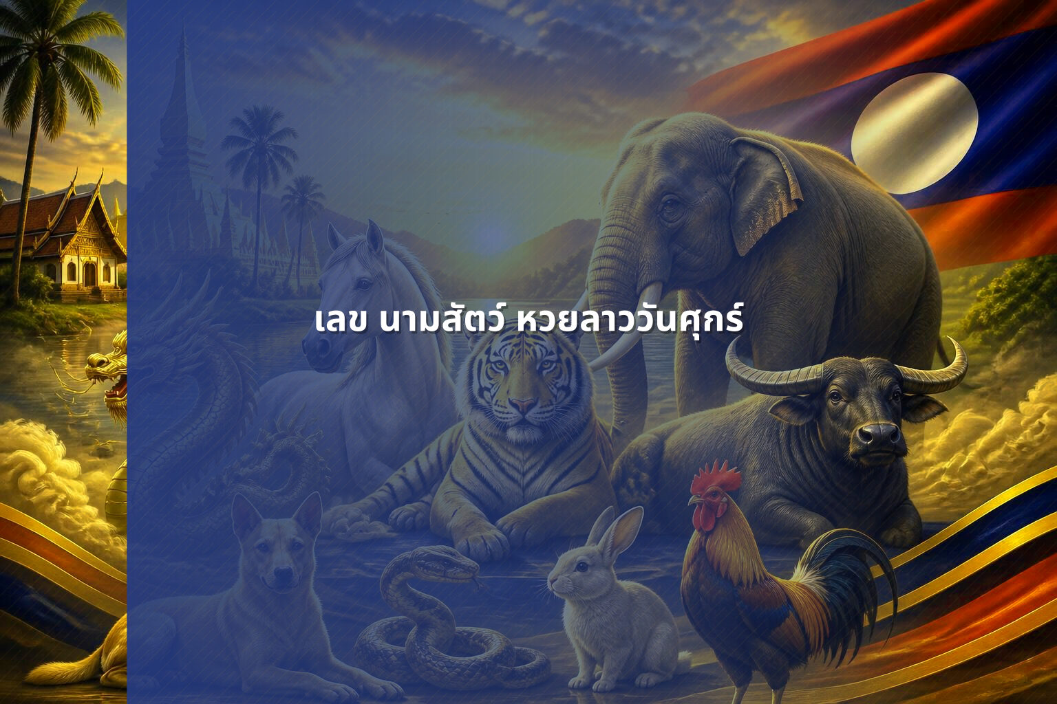 เลข นามสัตว์ หวยลาววันศุกร์ - หวยลาว